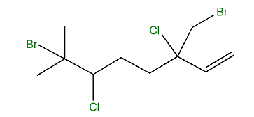 7-Bromo-3-bromomethyl-3,6-dichloro-7-methyl-1-octene