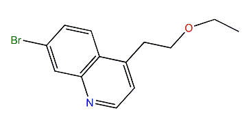 7-Bromo-4-(2-ethoxyethyl)-quinoline