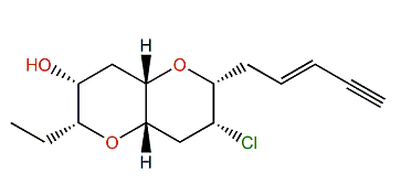 7-Chloro-6,10-9,13-diepoxy-12-hydroxy-3-pentadecen-1-yne