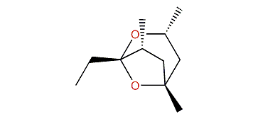 (1S,3R,5R,7R)-1-Ethyl-3,5,7-trimethyl-2,8-dioxabicyclo[3.2.1]octane