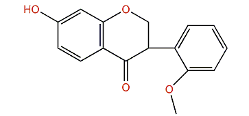 7-Hydroxy-2',4'-dimethoxyisoflavanone