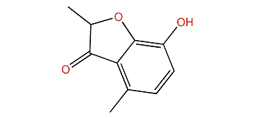 7-Hydroxy-2,4-dimethyl-3(2H)-benzofuranone