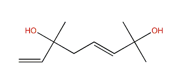 (E)-2,6-Dimethylocta-3,7-diene-2,6-diol