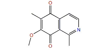 7-Methoxy-1,6-dimethyl-5,8-isoquinoline-5,8-dione