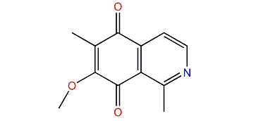 7-Methoxy-1,6-dimethyl-5,8-isoquinolinedione