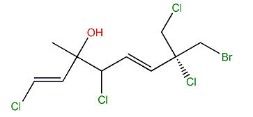 (R)-7-Bromomethyl-1,4,7,8-tetrachloro-3-methyl-1,5-octadien-3-ol