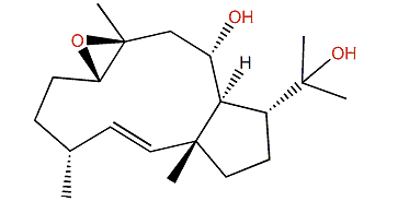 (7R,8R)-7,8-Epoxy-2-dolabellene-10,18-diol