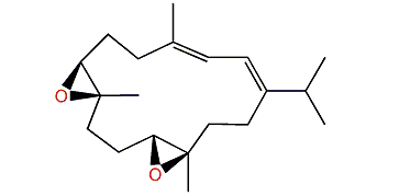 (7S,8S,11S,12S)-7,8-11,12-Diepoxy-1,3-cembradiene