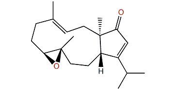 (3E,7S,8S)-7,8-Epoxy-3,12-dolabelladien-14-one