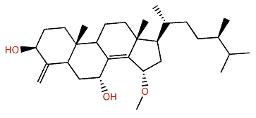 7a-Hydroxy-15a-methoxyconicasterol