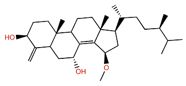 7a-Hydroxy-15b-methoxyconicasterol