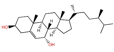 (24R)-7a-Hydroxy-24-methylcholest-5-en-3b-ol