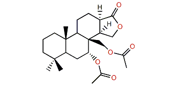 7a,17-Diacetoxyspongian-16-one