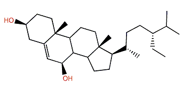 (24R)-24-Ethylcholest-5-en-3b,7b-diol