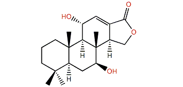 7b,11a-Dihydroxyspongi-12-en-16-one