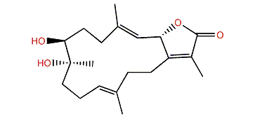 7b,8a-Dihydroxydeepoxysarcophine