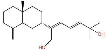 (7bH,11E,13E)-4(20),11,13-Prenyleudesmatriene-15,18-diol