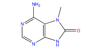 6-Amino-7-methyl-7H-purin-8(9H)-one