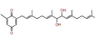 2-(8,9-Dihydroxygeranylgeranyl)-6-methyl-1,4-benzoquinone