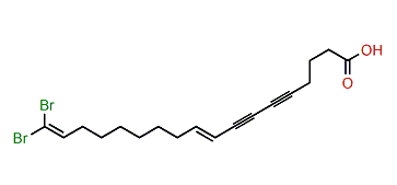 (E,E)-18,18-Dibromooctadeca-9,17-dien-5,7-diynoic acid