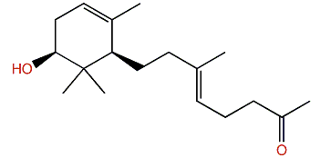 (5S,5E)-8-(5-Hydroxy-2,6,6-trimethyl-2-cyclohexenyl)-6-methyl-5-octen-2-one