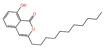 8-Hdroxy-3-undecyl-1H-2-benzopyran-1-one