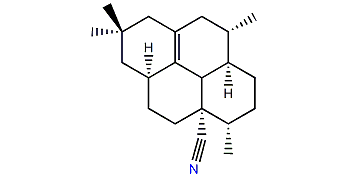 8-Isocyanocycloamphilect-1(12)-ene