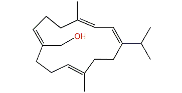 (1Z,5E,7E,11E)-8-Isopropyl-5,11-dimethylcyclotetradeca-1,5,7,11-tetraenylmethanol