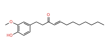 1-(4-Hydroxy-3-methoxyphenyl)-4-dodecen-3-one