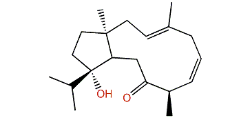 (3E,6Z,8R)-12-Hydroxydolabella-3,6-dien-9-one