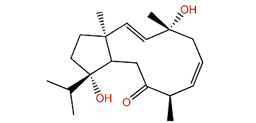 (2E,4R,6Z,8R)-4,12-Dihydroxydolabella-2,6-dien-9-one