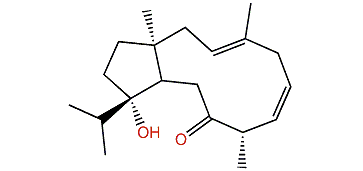 (3E,6Z,8S)-12-Hydroxydolabella-3,6-dien-9-one