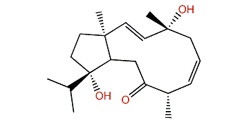 (2E,4R,6Z,8S)-4,12-Dihydroxydolabella-2,6-dien-9-one