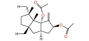 8b,10a-Diacetoxy-9(12)-capnellene
