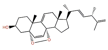 5a,8a-Epidioxyergosta-6,9(11),22,25-tetraen-3-ol