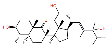 (5a,22E)-3b,11,24-Trihydroxy-4a,23-dimethyl-9,11-secoergost-22-en-9-one