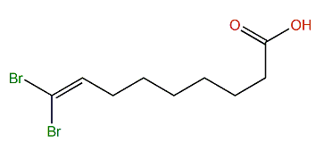 9,9-Dibromo-8-nonenoic acid