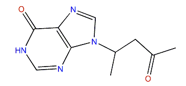 9-(4-Oxopentan-2-yl)-1H-purin-6(9H)-one