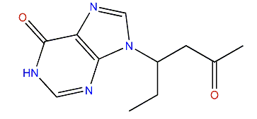 9-(5-Oxohexan-3-yl)-1H-purin-6(9H)-one