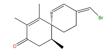 (Z)-9-(Bromomethylene)-1,2,5-trimethylspiro[5.5]undeca-1,7-dien-3-one