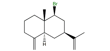 9-Bromoselin-4(14),11-diene