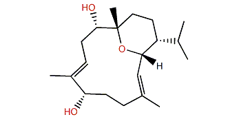 9-Hydroxy-7,8-dehydro-sarcotrocheliol