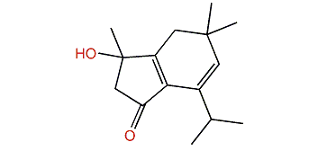 9-Hydroxybrasil-1(6),4-dien-7-one