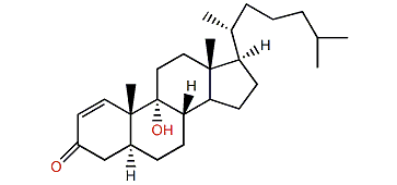 9a-Hydroxycholest-1-en-3-one