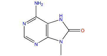 6-Amino-9-methyl-7H-purin-8(9H)-one