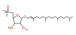 Phytyl 5-dimethylarsinoyl-2-O-methyl-ribofuranoside