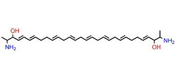 2,29-Diamino-4,6,10,13,16,19,22,26-triacontaoctaene-3,28-diol