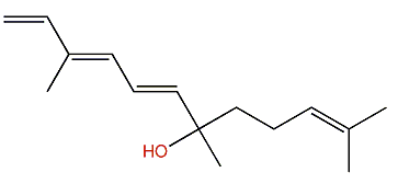 (3E,5E)-7-Hydroxy-3,7,11-trimethyldodeca-1,3,5,10-tetraene