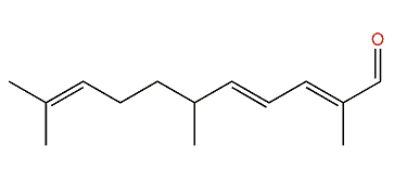 (2E,4E)-2,6,10-Trimethylundeca-2,4,9-trienal