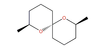(2S,6R,8S)-(E,E)-2,8-Dimethyl-1,7-dioxaspiro[5.5]undecane